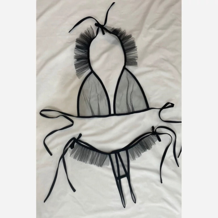 ست شورت و سوتین پرنسسی توری کیفیت فوق العاده