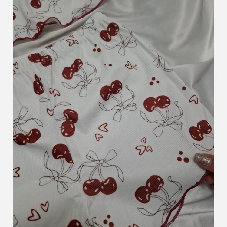 ست کبریتی عروسکی سه تیکه(تاپ و شورتک واسکرانچی)زنانه عروسکی