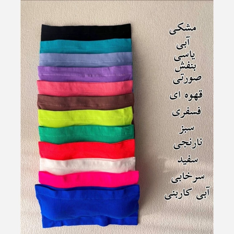 ست باندی کبریتی نیمتنه دکلته کاپدار و شورت لامبادا